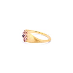 Kosmos Eye Ring in 18K Yellow Gold & Sapphires by SIDERAE
