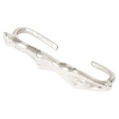 Natación Ear Cuff in Solid 925 Sterling Silver by Lena Galli