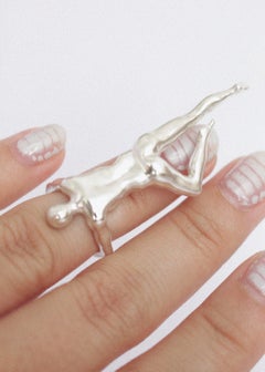 Classic Ring in Solid 925 Sterling Silver by Lena Galli