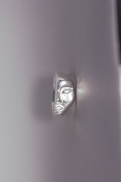 Half Ring in Solid 925 Sterling Silver by Lena Galli