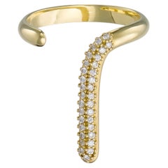 Perseids Unique Ring in 18K Yellow Gold & Diamonds by Theodora D.