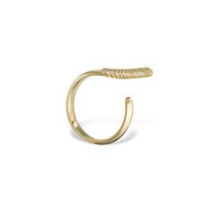 Perseids Unique Ring in 18K Yellow Gold & Diamonds by Theodora D.