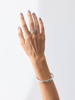 Pantheon Niche Ring Set in Sterling Silver & Quartz by Kathryn the Younger
