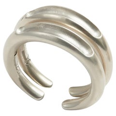 Pantheon Niche Ring Set in Sterling Silver & Quartz by Kathryn the Younger