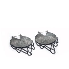 Pendientes «Arches» en plata de ley, de Mariella Pilato