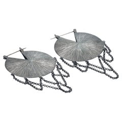 Pendientes «Arches» en plata de ley, de Mariella Pilato