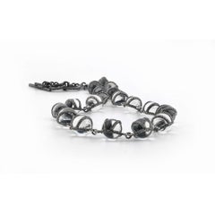Clear Minds Necklace in Sterling Silver & Rock Crystal by Mariella Pilato