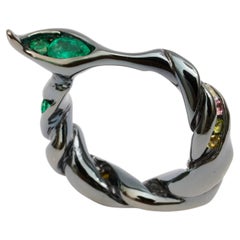 Verdance Ring in 14k White Gold by Binadi Studio