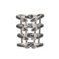 Pulsera «Hydra» en plata de ley, de Mariella Pilato
