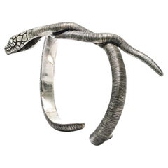 Bracciale a serpente in argento sterling di Mariella Pilato