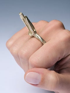 Lampo Ring in 925 Silver & Yellow Sapphire by SURI Studio