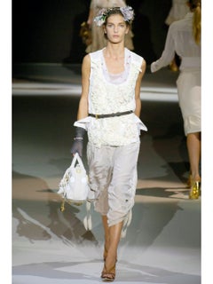 Sandales à talon métallique sculptural Louis Vuitton Marc Jacobs, collection printemps-été 2007, taille 35,5