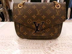 Louis Vuitton Passy Monogram Chain Link Shoulder Bag (New)