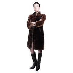 Cognac Fur Ovis Aries 1970s Vintage