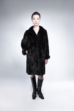 Female Mink Full Skin Blackglama 1980s Vintage