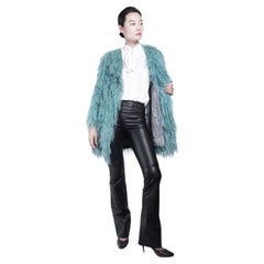 « Deep Cyan Fur » : la philosophie d'Alberta Ferretti
