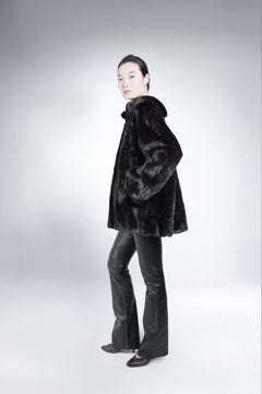 Classy Balckglama Full Skin Mink Vintage 1980s