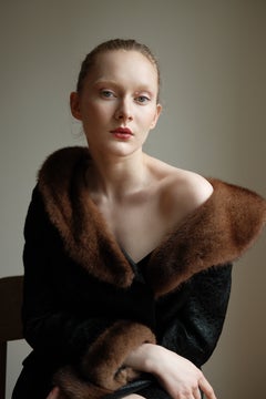 Blazer «Cognac Mink Flower»