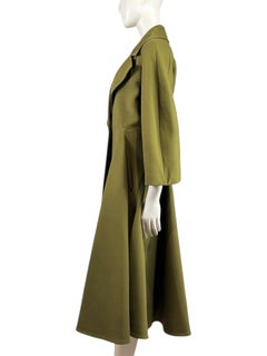 Gucci Frida Giannini Prefall 2013 Look 18: cappotto in lana color kaki