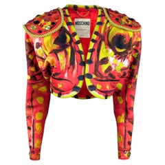 Moschino Couture Jeremy Scott Frühjahr 2020 Look 33 Matador-Jacke