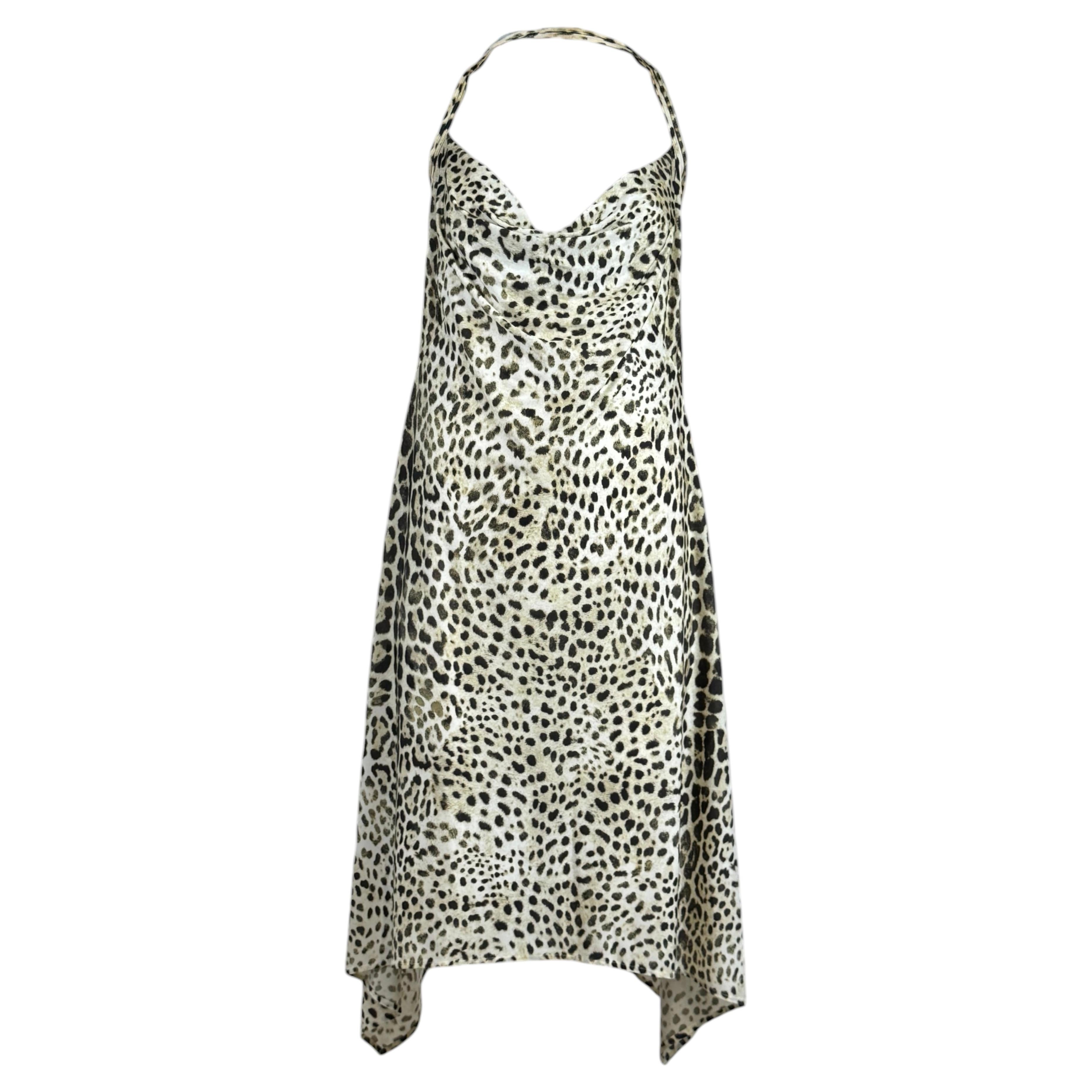 Roberto Cavalli, Frühjahr 1999: Jerseykleid mit Leopardenmuster