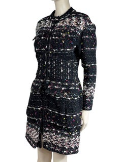 Chanel Karl Lagerfeld Fall 2014 Supermarket Collection Multicolored zip coat