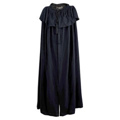 Gucci Frida Giannini Fall 2012 Look 29 Black cashmere cape
