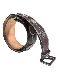 Celine 2001 Limited Edition 583/1000 Brown coins belt