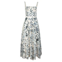 Christian Dior Maria Grazia Chiuri Spring 2018 Tulle mirror embroidered dress