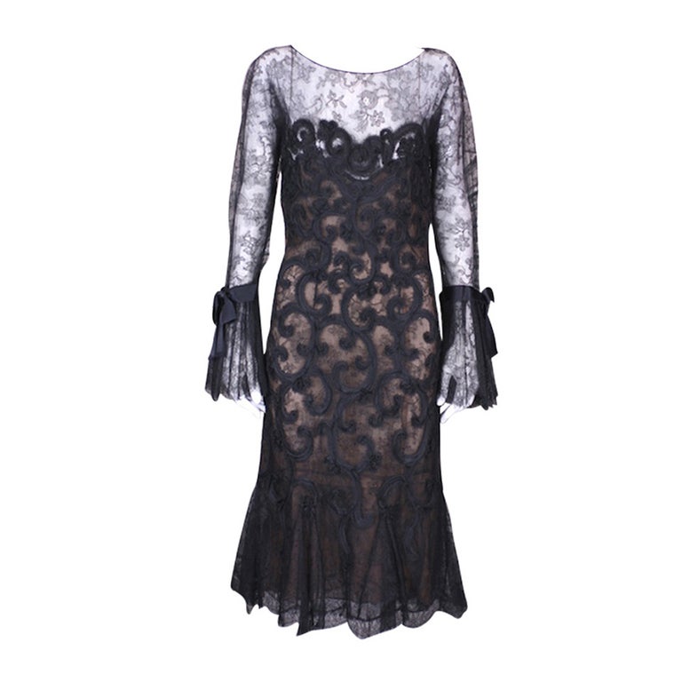 Oscar de la Renta Guipure Lace Cocktail Dress For Sale at 1stDibs | oscar de la renta guipure lace dress, oscar de la renta guipure lace gown Oscar de la Renta Guipure Lace Cocktail Dress For Sale at 1stDibs | oscar de la renta guipure lace dress, oscar de la renta guipure lace gown