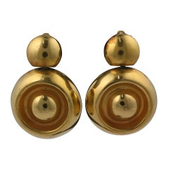 Boucles d'oreilles en or de Steve Vaubel
