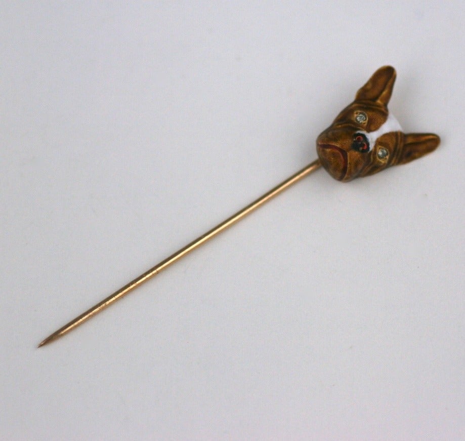 Charming French Bulldog Stickpin 1