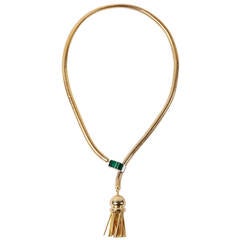 Kriesler Antique Tassel Necklace