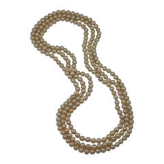 Triple Strand Cultured Pearl Necklaces