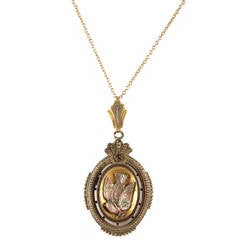 Victorian Tricolor Locket 11