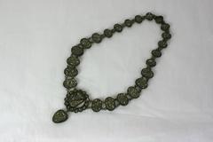 Wonderful Victorian Pyrite Necklace