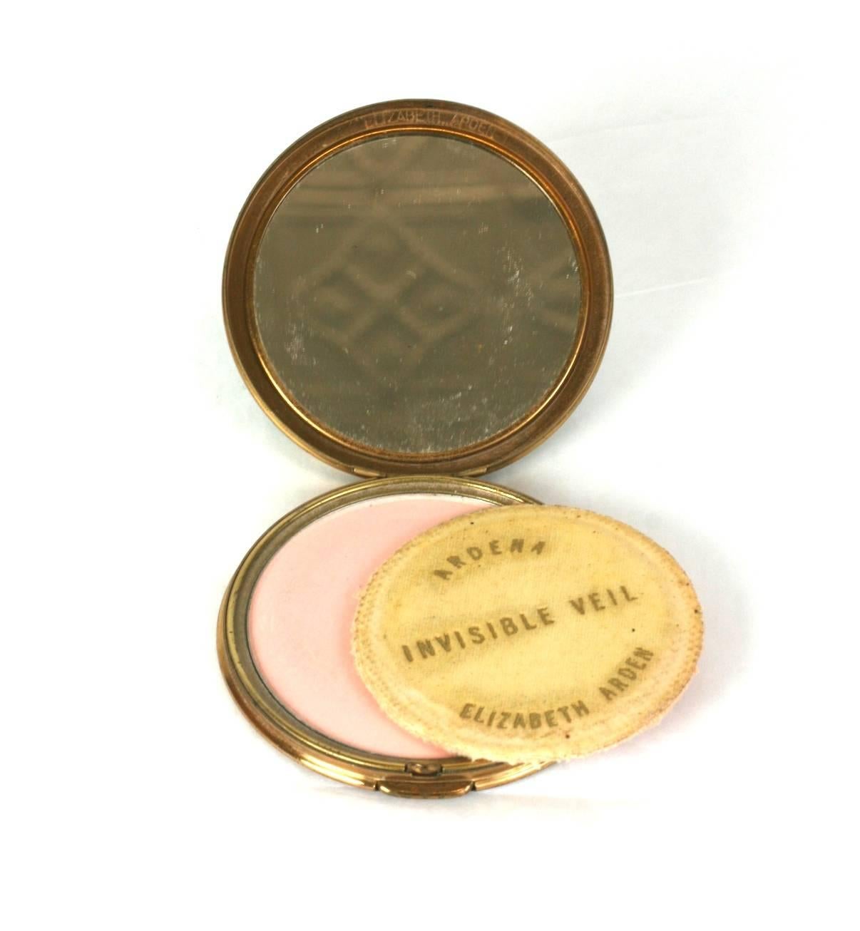 Maison Gripoix Byzantine Poured Glass Compact In Good Condition For Sale In New York, NY