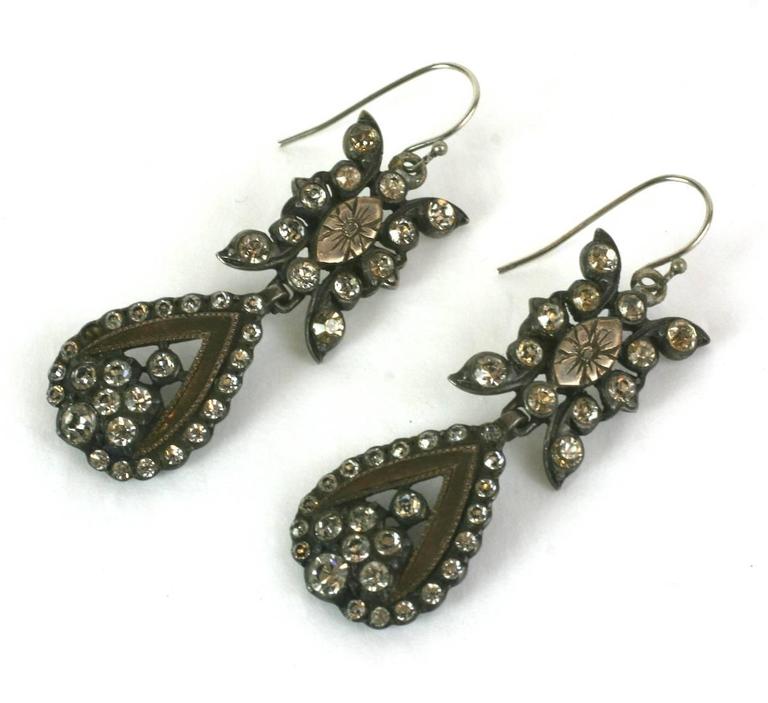 French Paste Earrings For Sale at 1stDibs