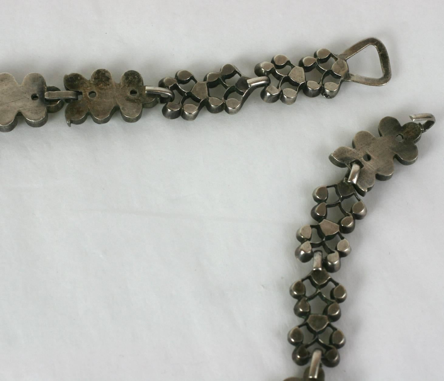 Rare collier géorgien en pâte française en vente 2