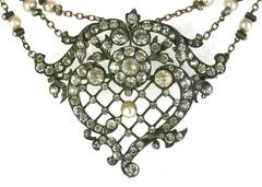 Exceptional Edwardian Paste Corsage Ornament