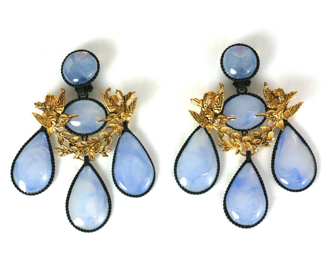 Girandole Garland Earrings, MWLC In New Condition In New York, NY