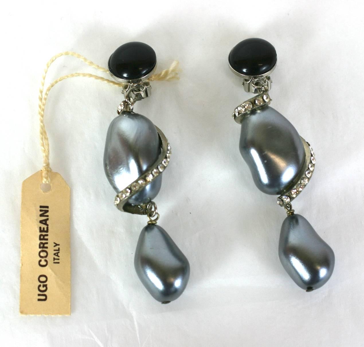 Ugo Correani - Boucles d'oreilles en perles spiralées Pour femmes en vente