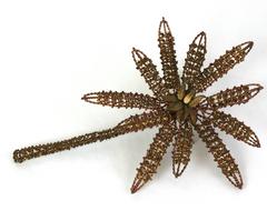 Artisan Palm Tree Brooch