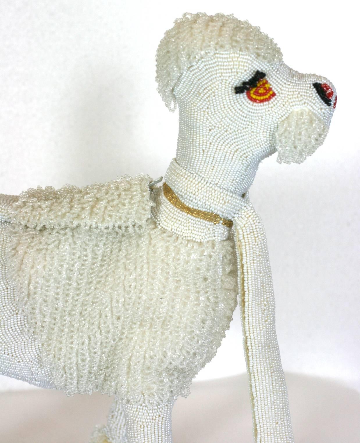 vintage poodle purse