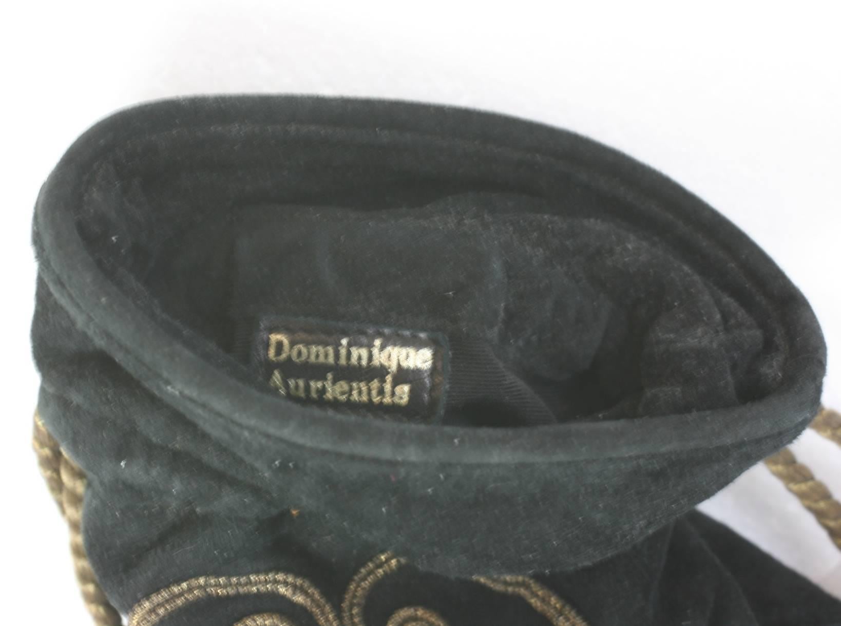 Dominique Aurientis Russian Drawstring Evening Bag In Excellent Condition For Sale In New York, NY