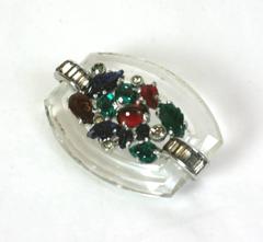 Art Deco Fruit Salad Brooch