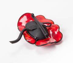 MWLC  Surrealist  Poppy Brooch