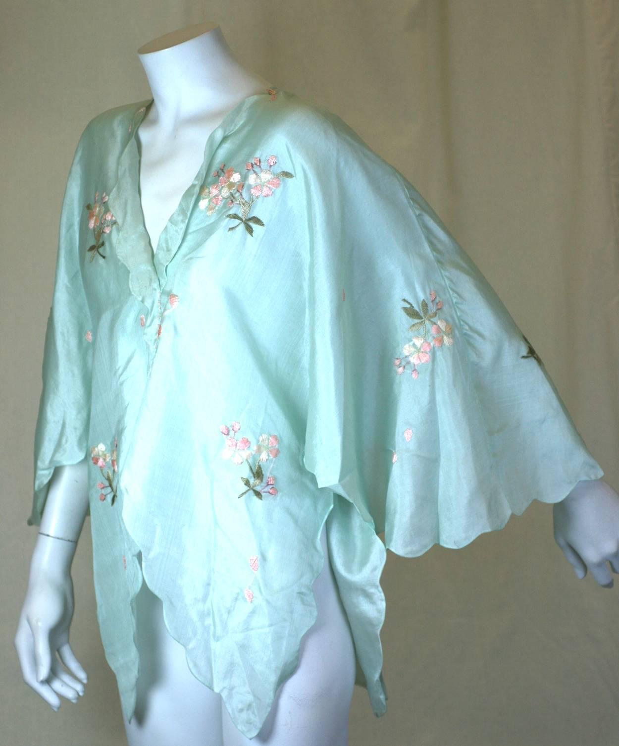 china silk scarf blouse