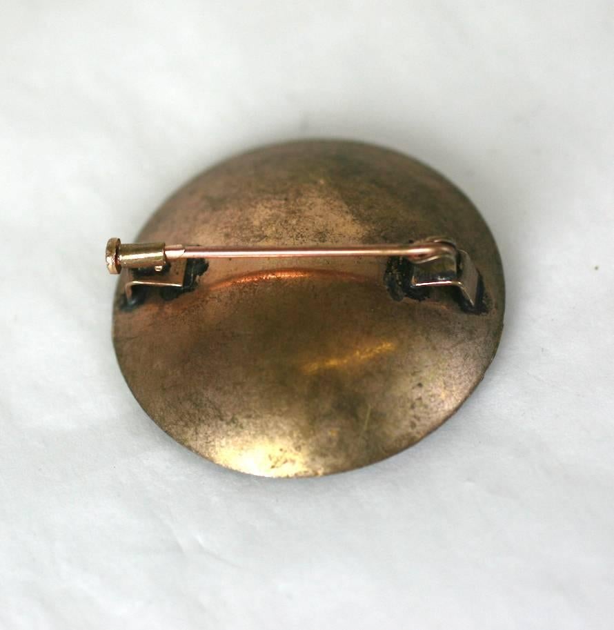  Emilio Terry Artisan Brooch In Excellent Condition In New York, NY
