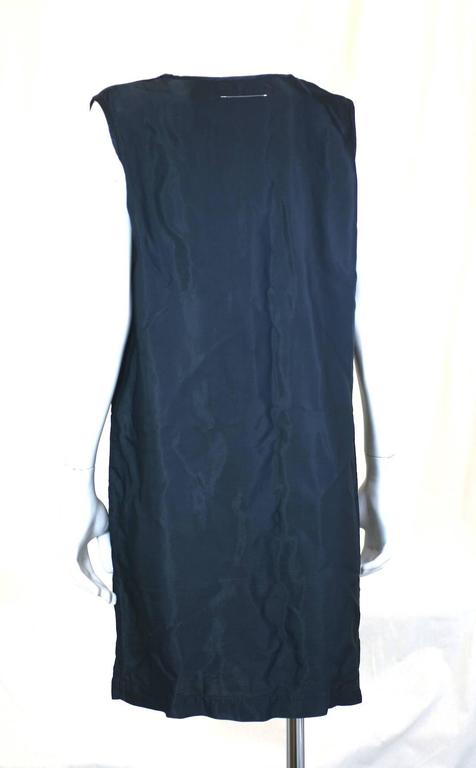 Black Martin Margiela Lighting Skyline Dress For Sale